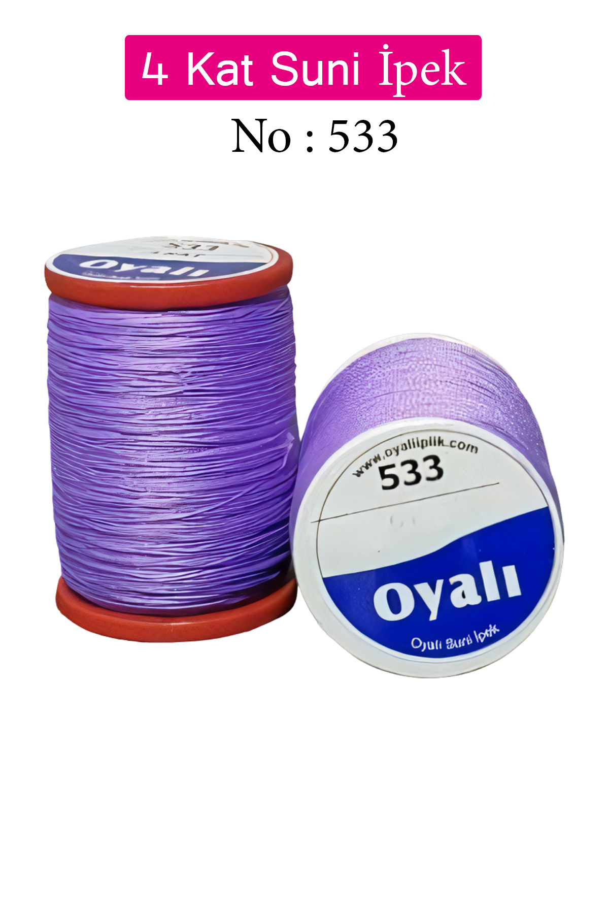 Oyalı 4 Kat Suni İpek İplik İğne Oyası Boncuk İpi Tığ Oyası No:53 Oyalı 4 Kat Suni İpek İplik İğne Oyası Boncuk İpi Tığ Oyası No:53