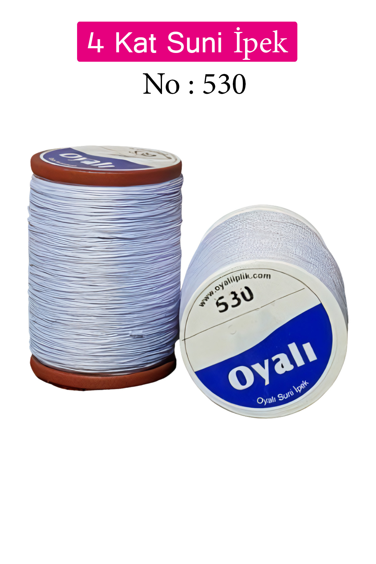 Oyalı 4 Kat Suni İpek İplik İğne Oyası Boncuk İpi Tığ Oyası No:53 Oyalı 4 Kat Suni İpek İplik İğne Oyası Boncuk İpi Tığ Oyası No:53