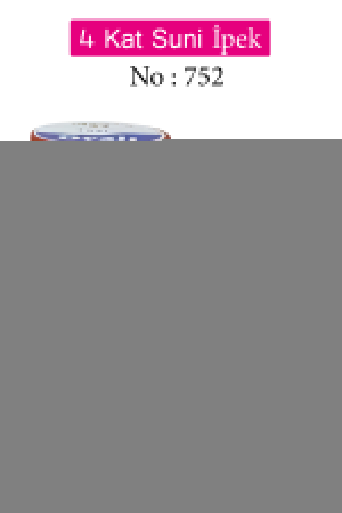 Oyalı 4 Kat Suni İpek İplik İğne Oyası Boncuk İpi Tığ Oyası No:75