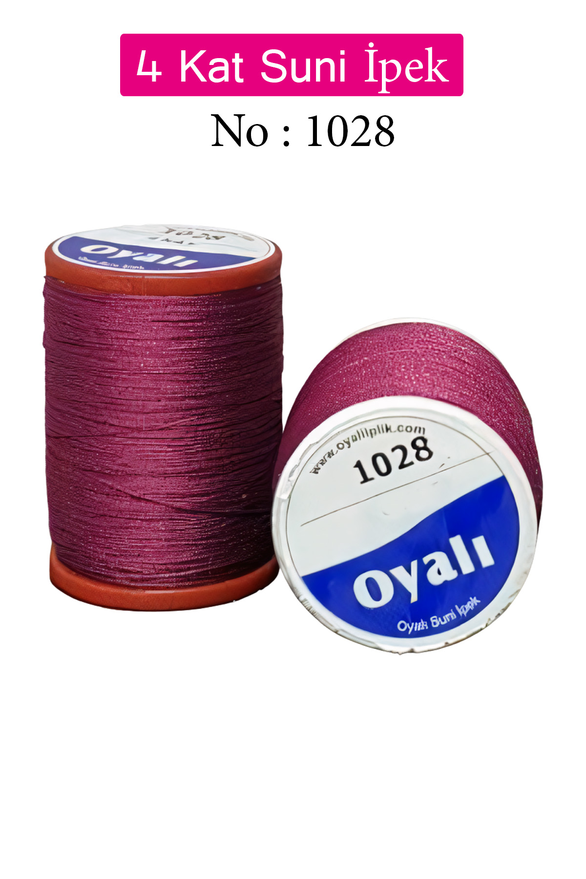 Oyalı 4 Kat Suni İpek İplik İğne Oyası Boncuk İpi Tığ Oyası No:10
