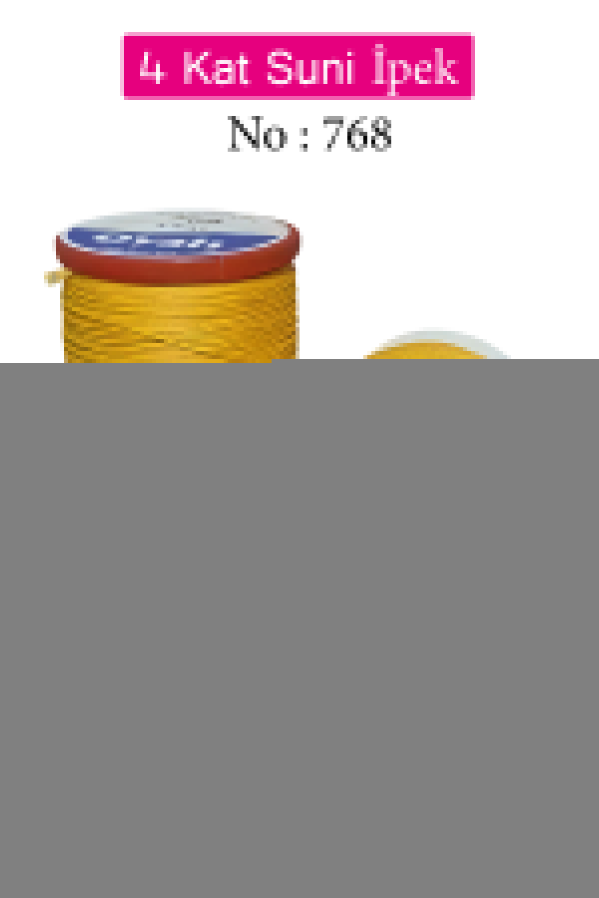 Oyalı 4 Kat Suni İpek İplik İğne Oyası Boncuk İpi Tığ Oyası No:76