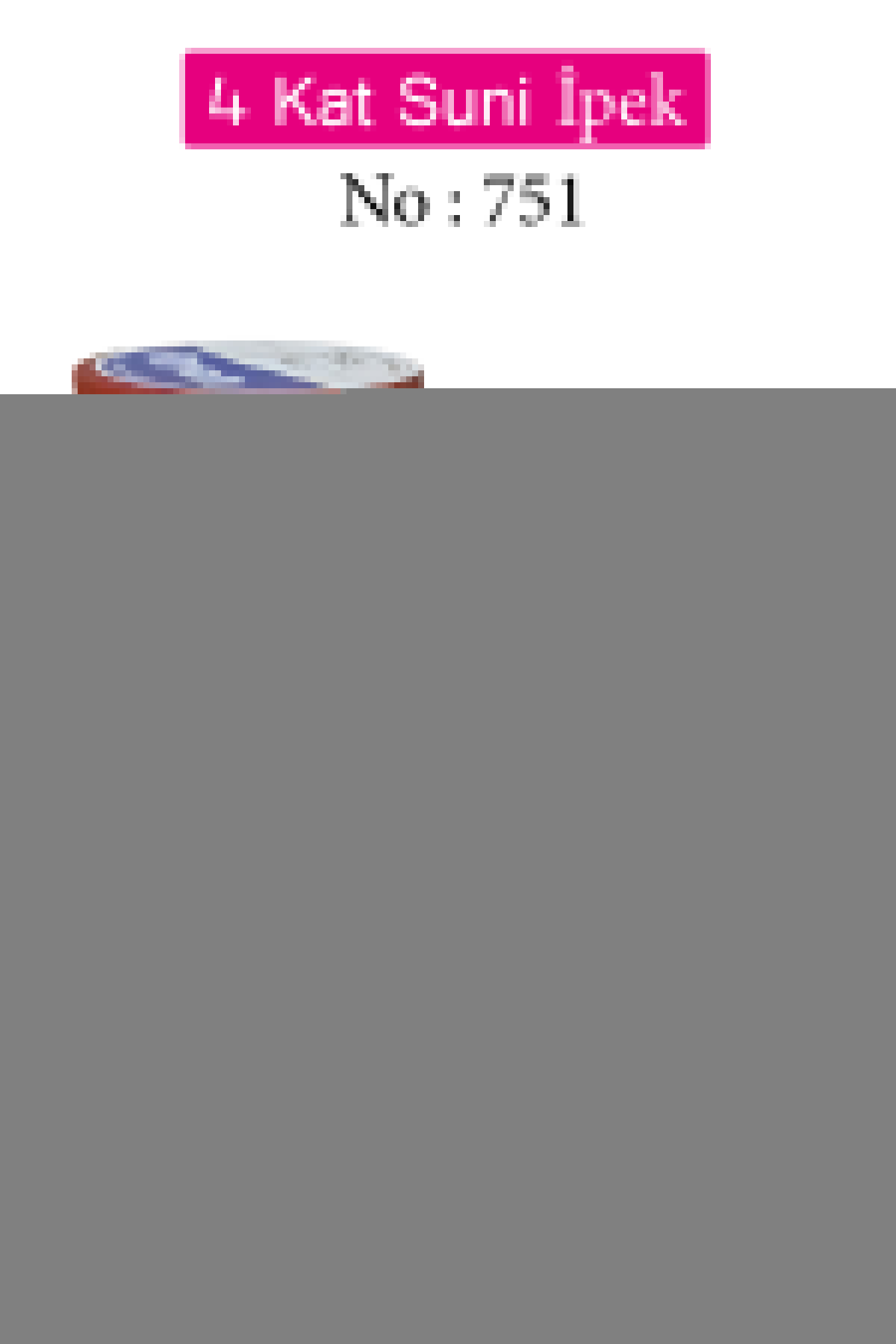 Oyalı 4 Kat Suni İpek İplik İğne Oyası Boncuk İpi Tığ Oyası No:75