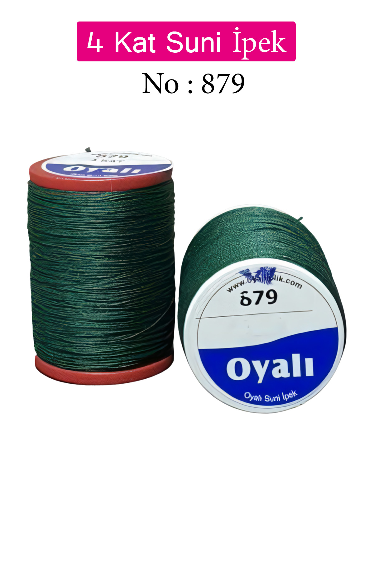 Oyalı 4 Kat Suni İpek İplik İğne Oyası Boncuk İpi Tığ Oyası No:87