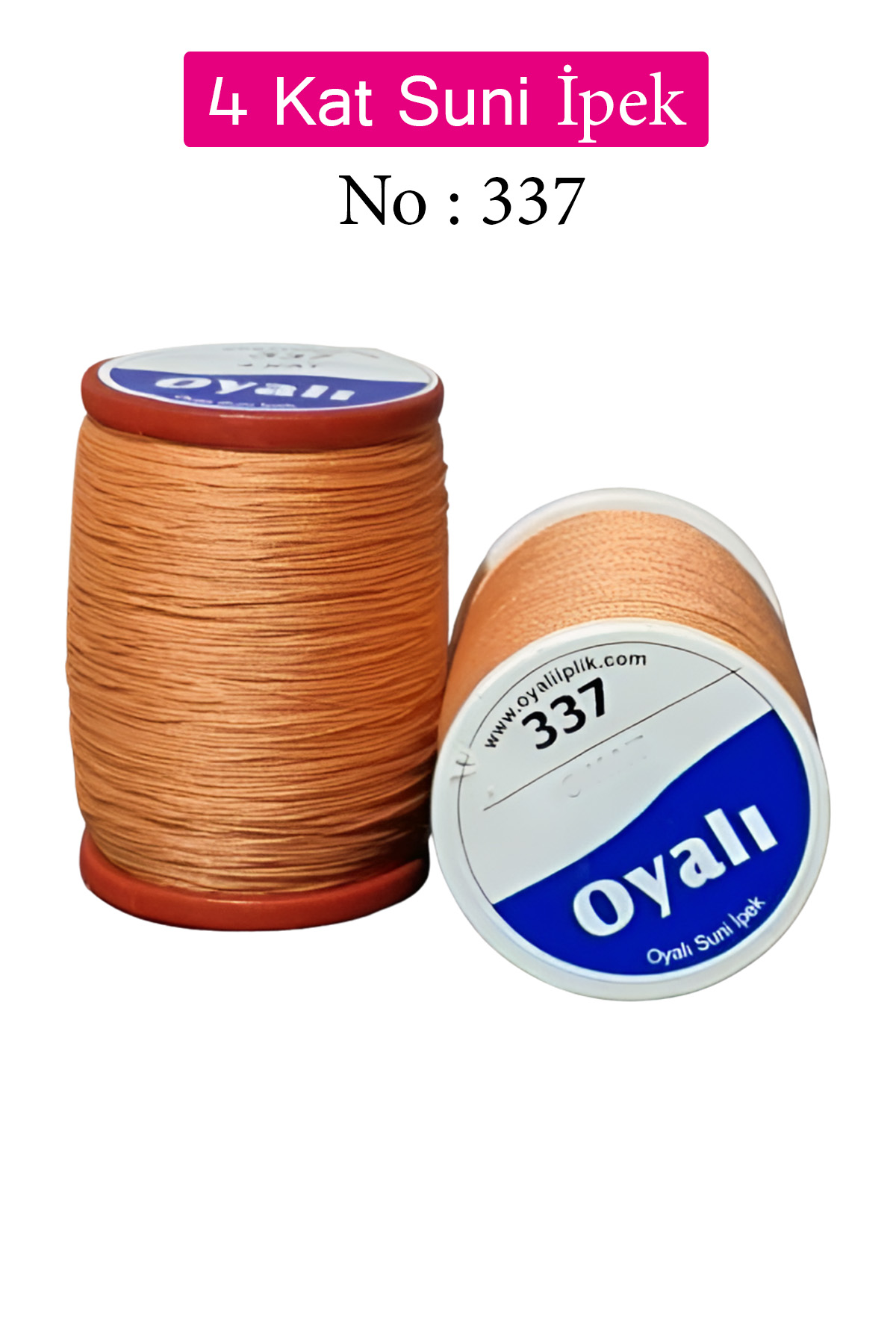 Oyalı 4 Kat Suni İpek İplik İğne Oyası Boncuk İpi Tığ Oyası No:33