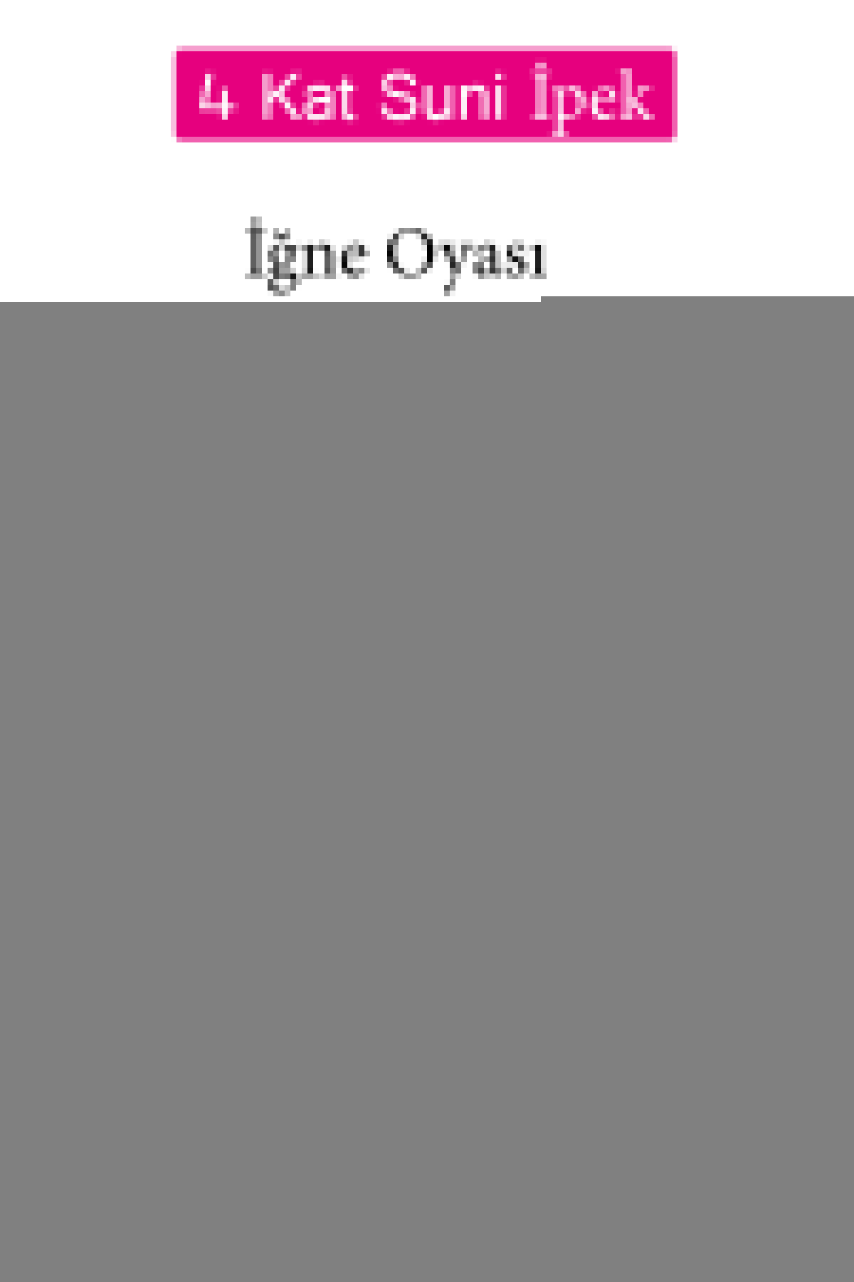 Oyalı 4 Kat Suni İpek İplik İğne Oyası Boncuk İpi Tığ Oyası No:85 Oyalı 4 Kat Suni İpek İplik İğne Oyası Boncuk İpi Tığ Oyası No:85
