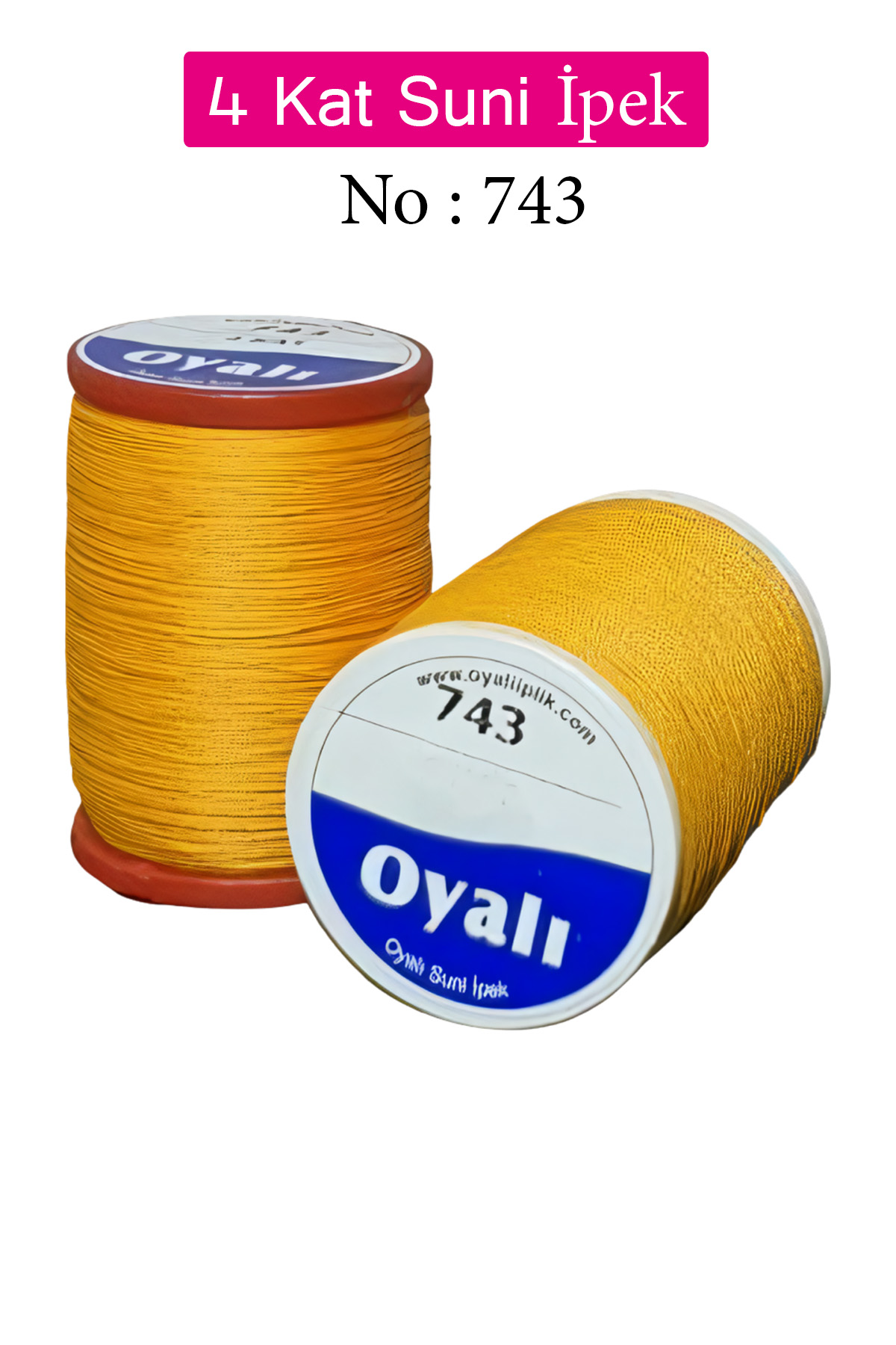 Oyalı 4 Kat Suni İpek İplik İğne Oyası Boncuk İpi Tığ Oyası No:74 Oyalı 4 Kat Suni İpek İplik İğne Oyası Boncuk İpi Tığ Oyası No:74