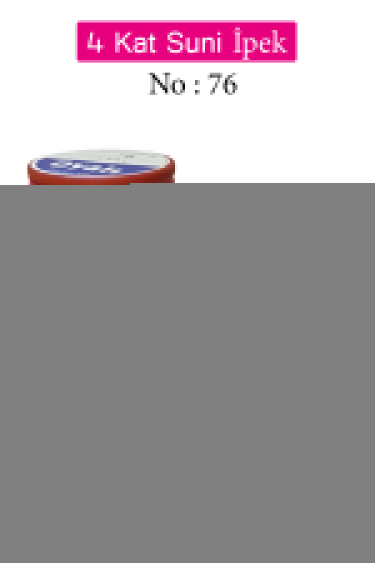 Oyalı 4 Kat Suni İpek İplik İğne Oyası Boncuk İpi Tığ Oyası No:76