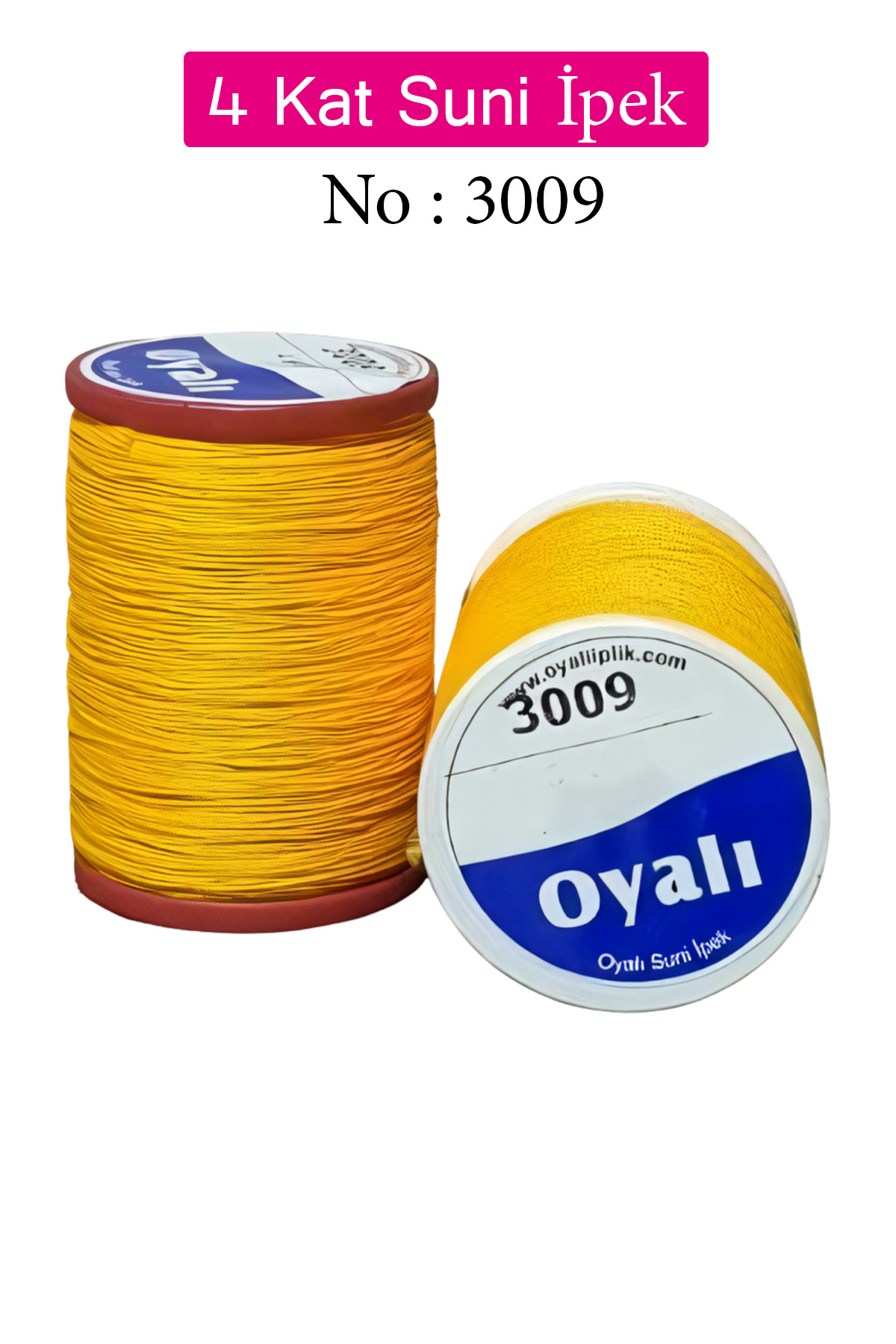 Oyalı 4 Kat Suni İpek İplik İğne Oyası Boncuk İpi Tığ Oyası No:30