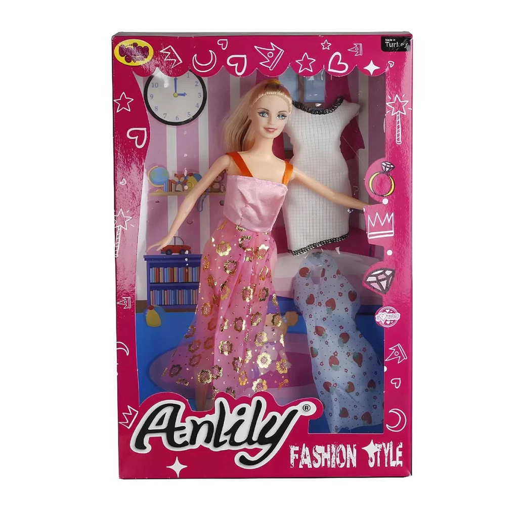 Oydaş Anlily Kutuda 2 Elbiseli Bebek 2252 Oydaş Anlily Kutuda 2 Elbiseli Bebek 2252