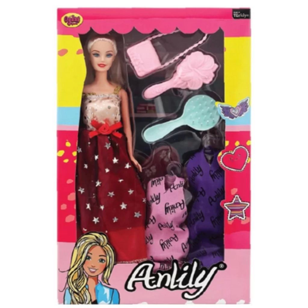 Oydaş Anlily Kutuda 2 Elbiseli Bebek 2252 Oydaş Anlily Kutuda 2 Elbiseli Bebek 2252