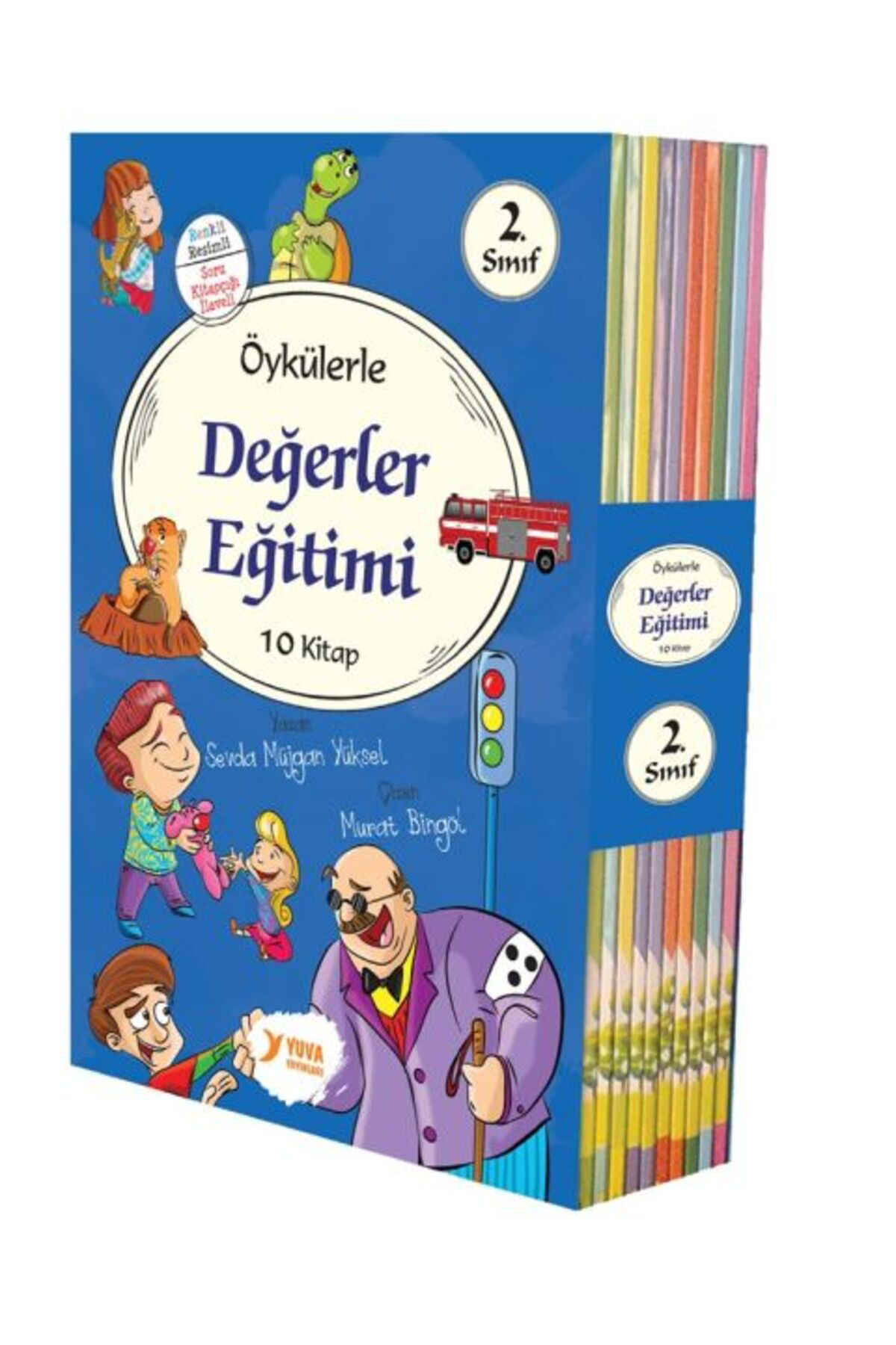 Karma Kitaplar Öykülerle Değerler Eğitimi 2 Sınıflar İçin 10 Kitap Set