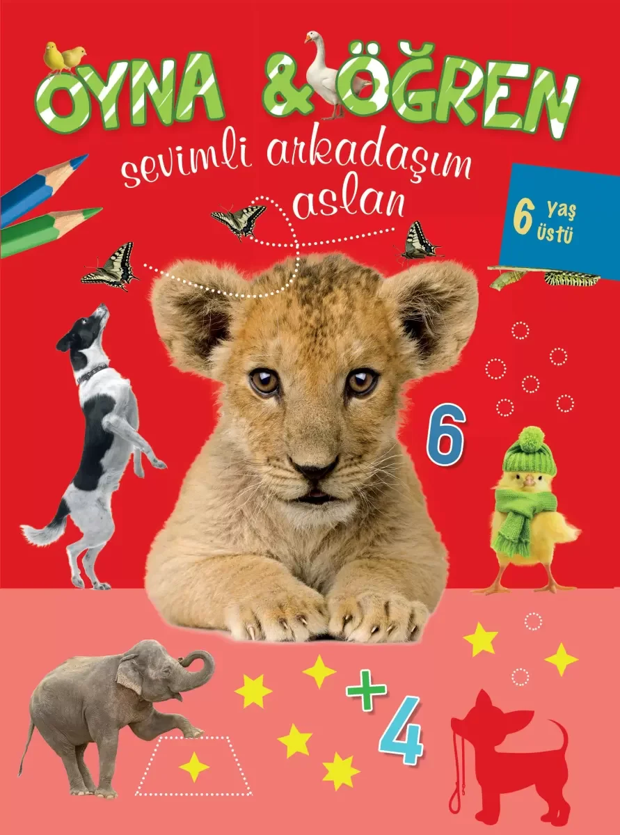 Oyna Öğren Sevimli Arkadaşım Aslan 6 Yaş Üstü Oyna Öğren Sevimli Arkadaşım Aslan 6 Yaş Üstü