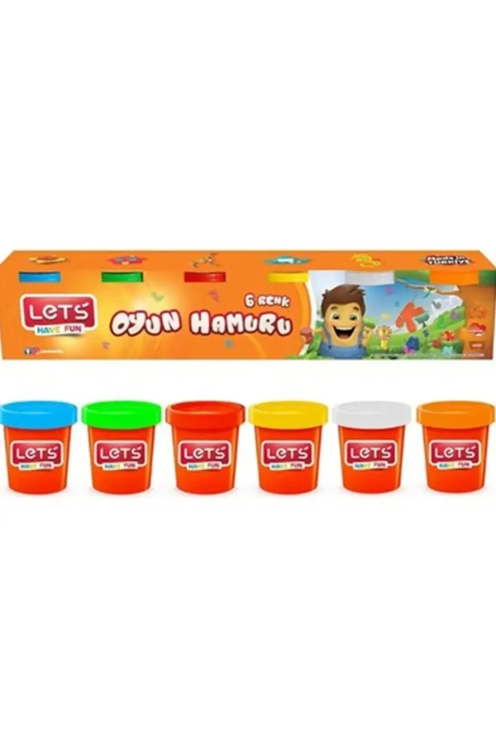 Oyun Hamuru 6 Renk 690 GR L8450