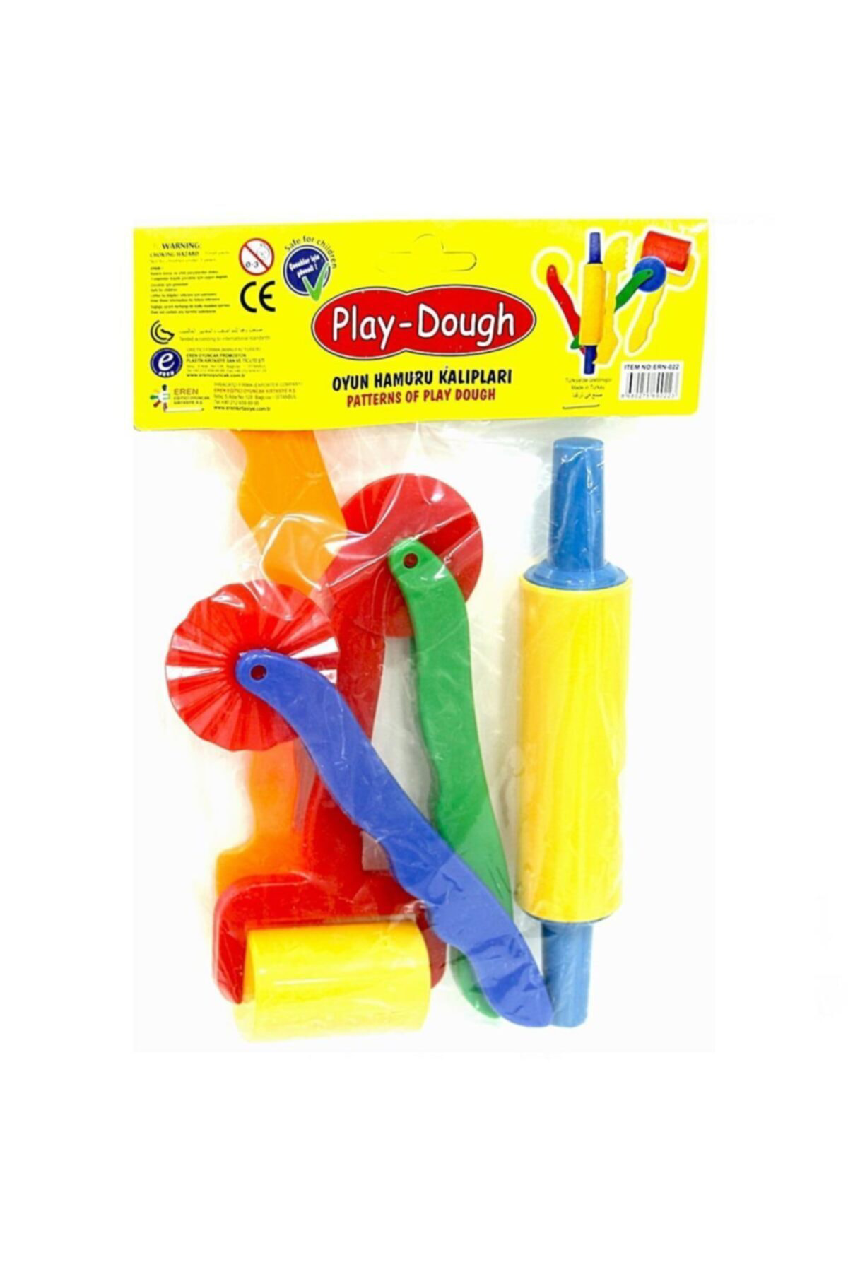 Eren Oyuncak Oyun Hamuru Seti - Play-Dough 4'Lü Oyun Hamuru Ve Şekillendirme A