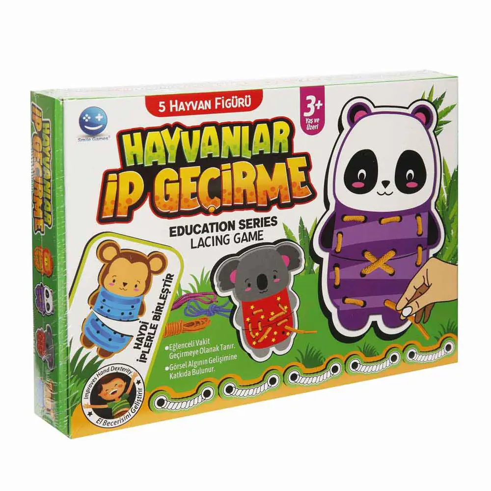 OYUN HAYVANLAR İP GEÇİRME 5FGR OYUN HAYVANLAR İP GEÇİRME 5FGR