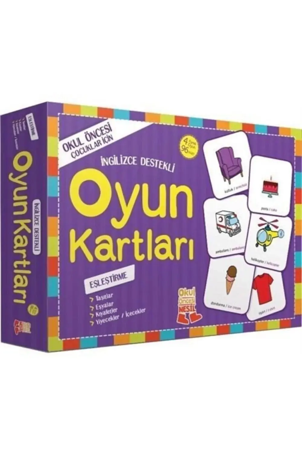 Oyun Kartları Eşleştirme - Nesil Yayıncılık