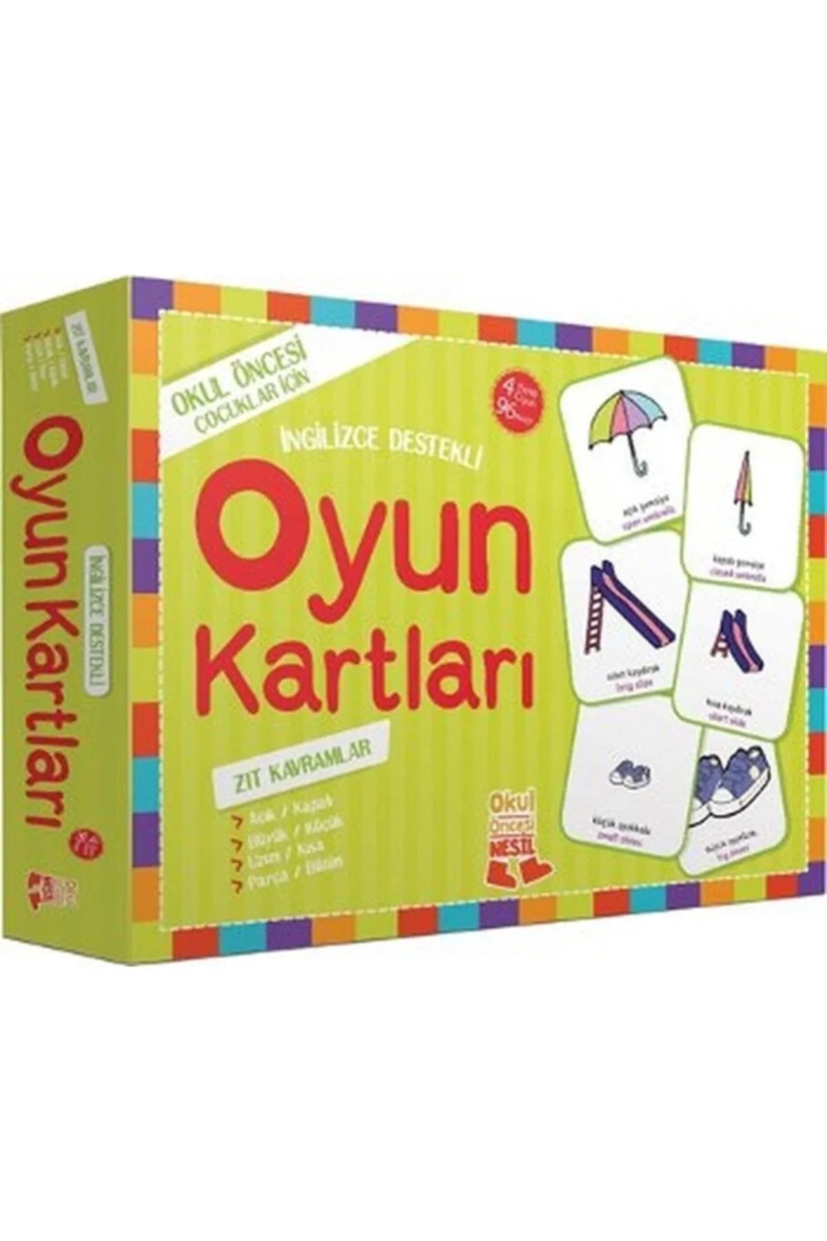 Oyun Kartları - Zıt Kavramlar _son Baskı