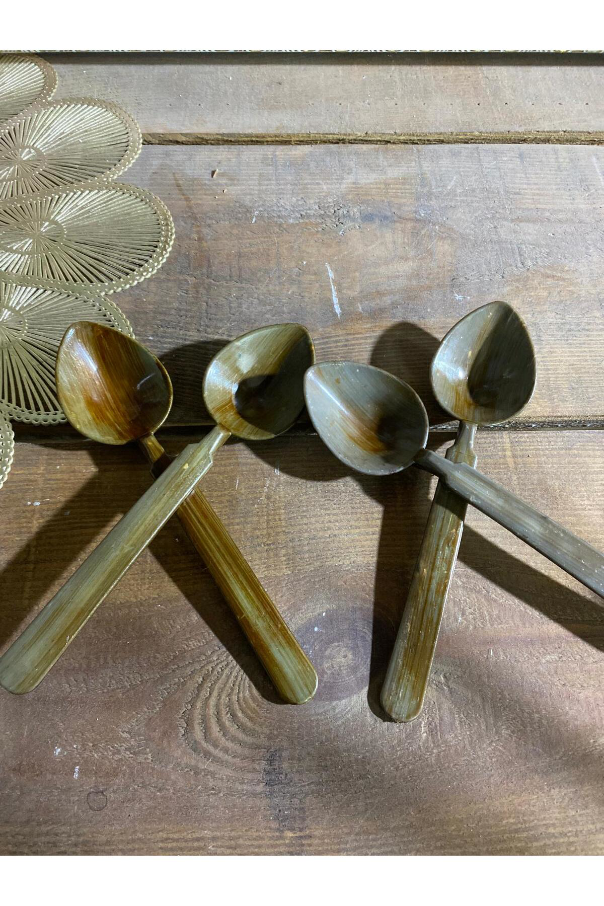 Elif Aksesuar Oyun Kaşiği Uzun (4 Adet 1 Çift )