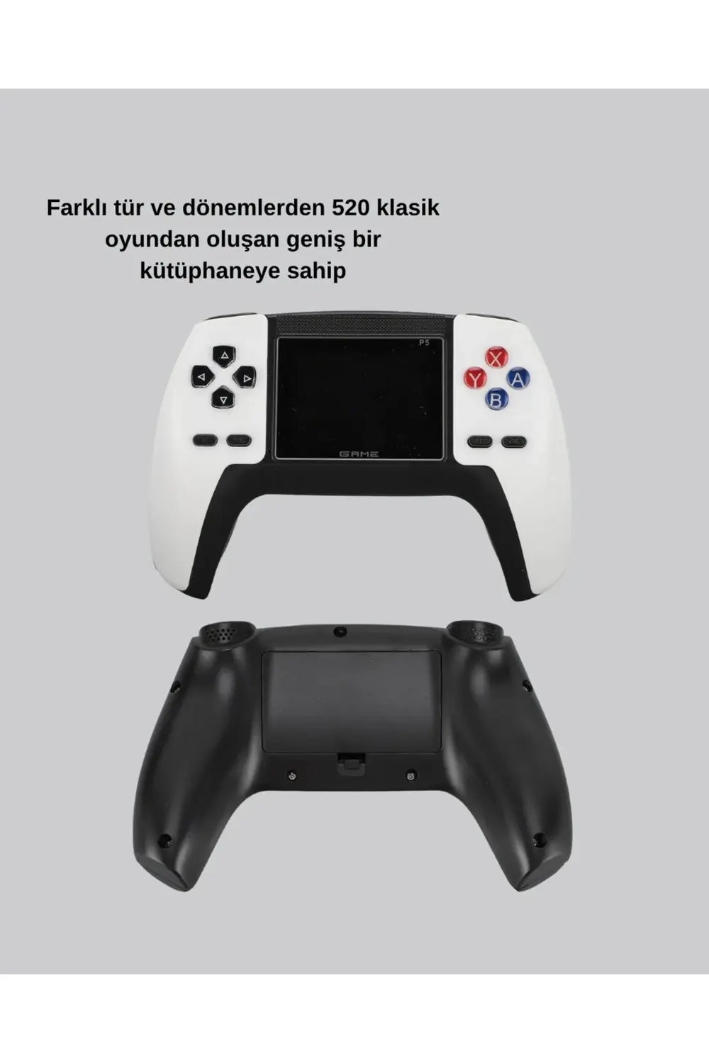 Oyun Konsolu – 520 Dahili Oyun Şarjlı TV AV Çıkışlı Mini Konsol