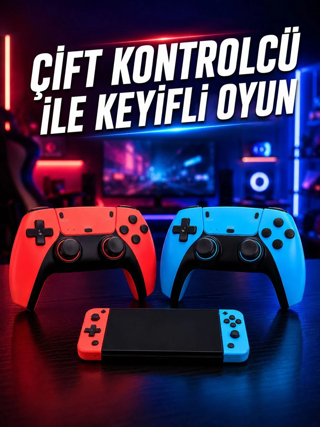 Oyun Konsolu Kablosuz Kontrolcülü Retro Oyun Eğlence Sistemi Fiyatı, Yorumları ve Özellikleri