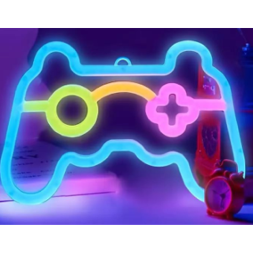 Oyun Konsolu Neon LED Lamba