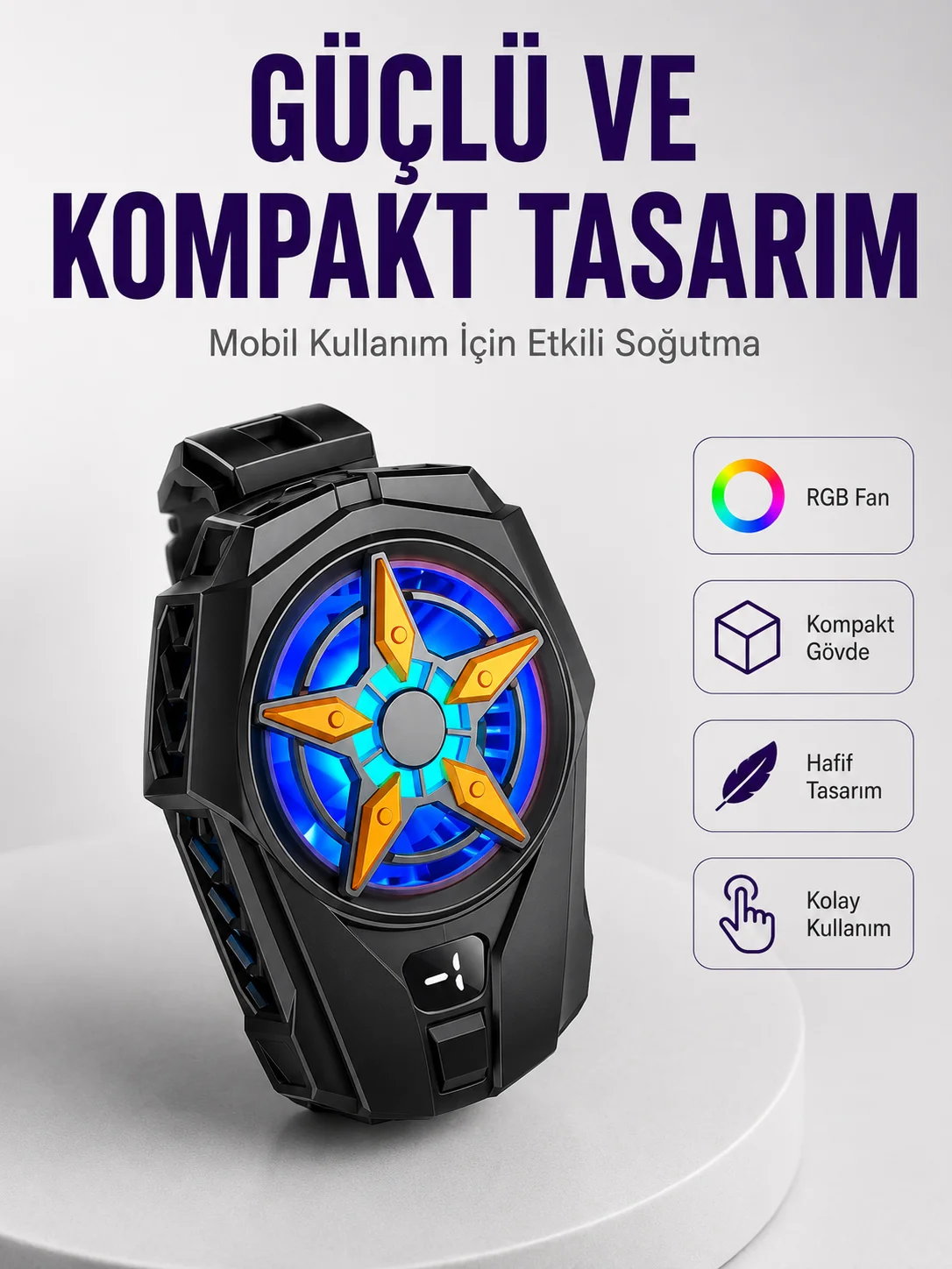 Oyun Performansı İçin Profesyonel Telefon Soğutucu Yeni Nesil Fiyatı, Yorumları ve Özellikleri