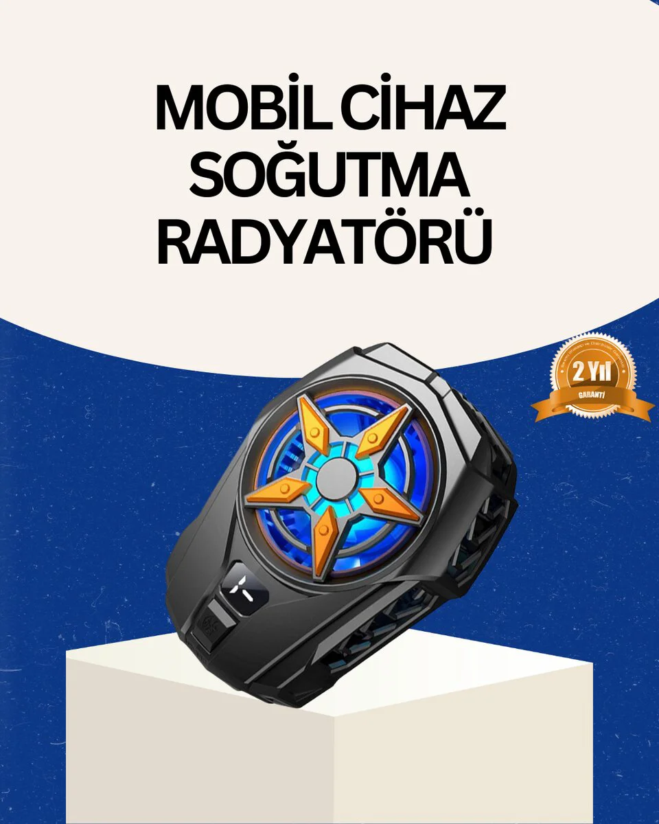 Oyun Performansı Telefon Soğutucu - Profesyonel Soğutma ve Pil Tasarrufu