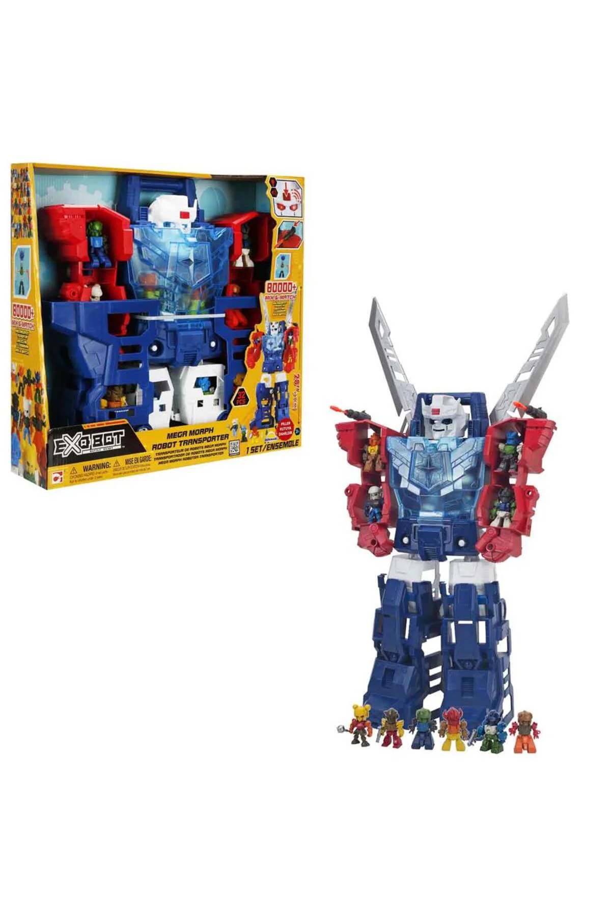 OYUN SET EXOBOT MEGA MORPH ROBOT TRANSFO