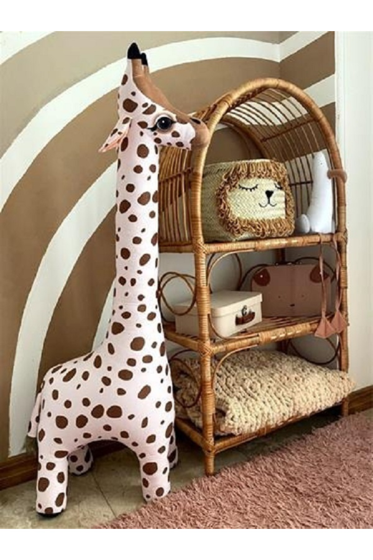 Oyuncak Store Oyun Ve Uyku Arkadaşım Sevimli Zürafa Peluş Oyuncak