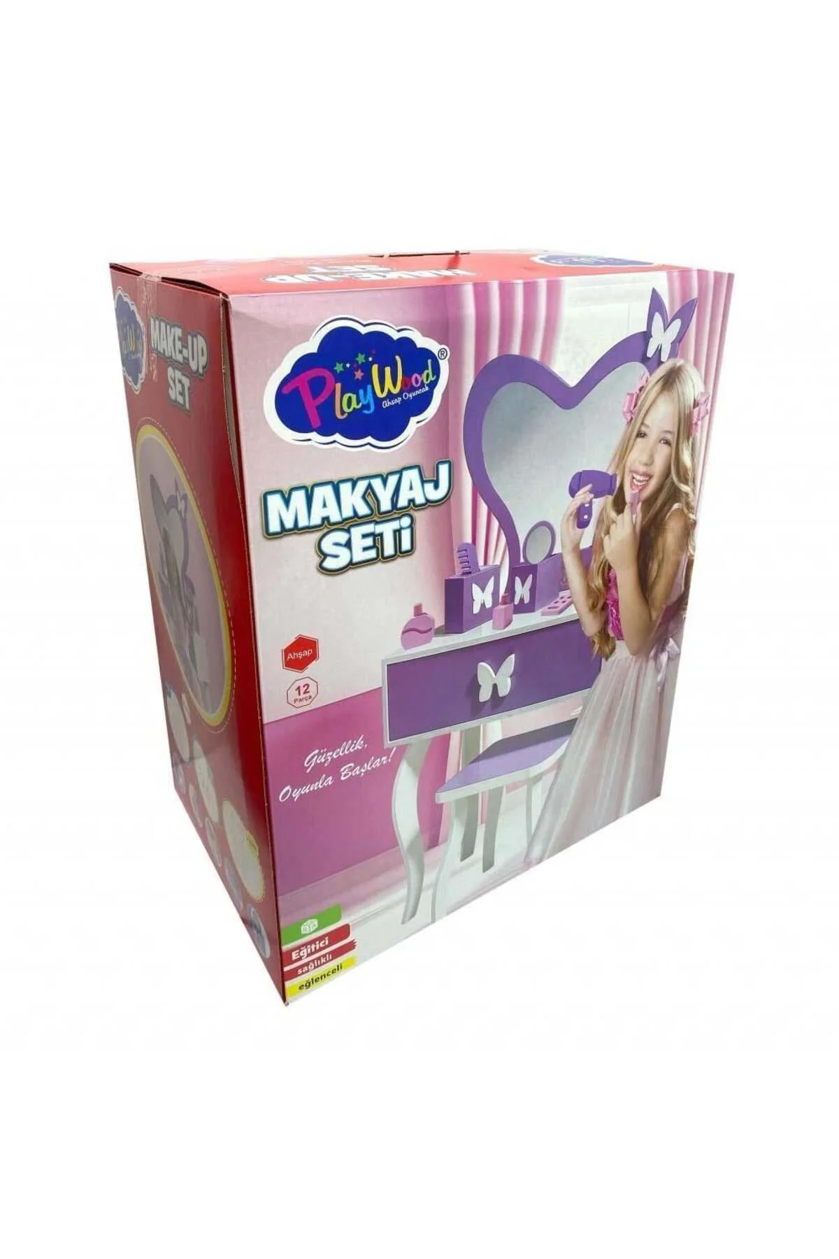 Oyuncak Ahşap Makyaj Seti ONY-413