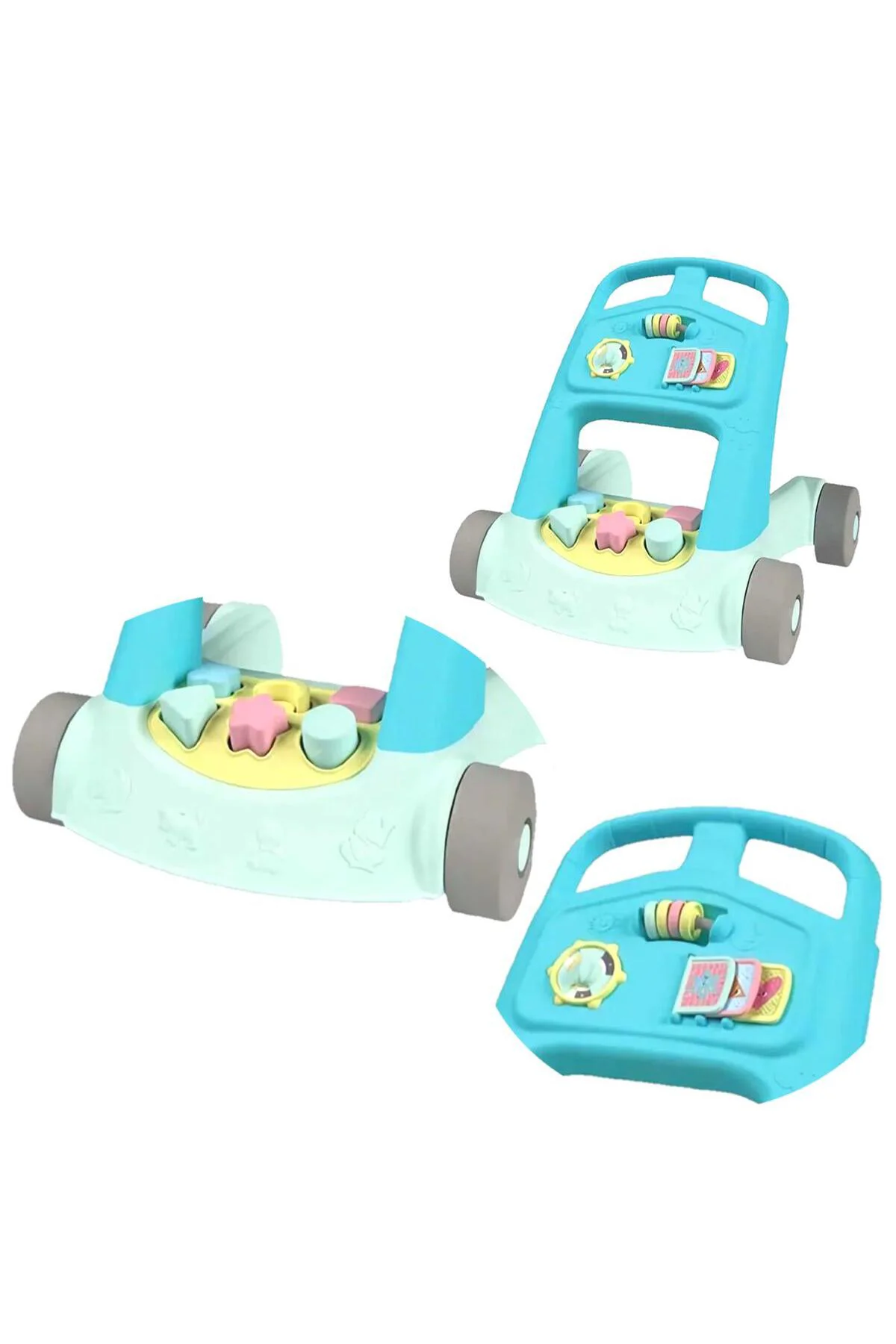 Oyuncak Aktiviteli Ilk Adım Arabası-yürüyüş Arkadaşı 41x41x44 Cm 