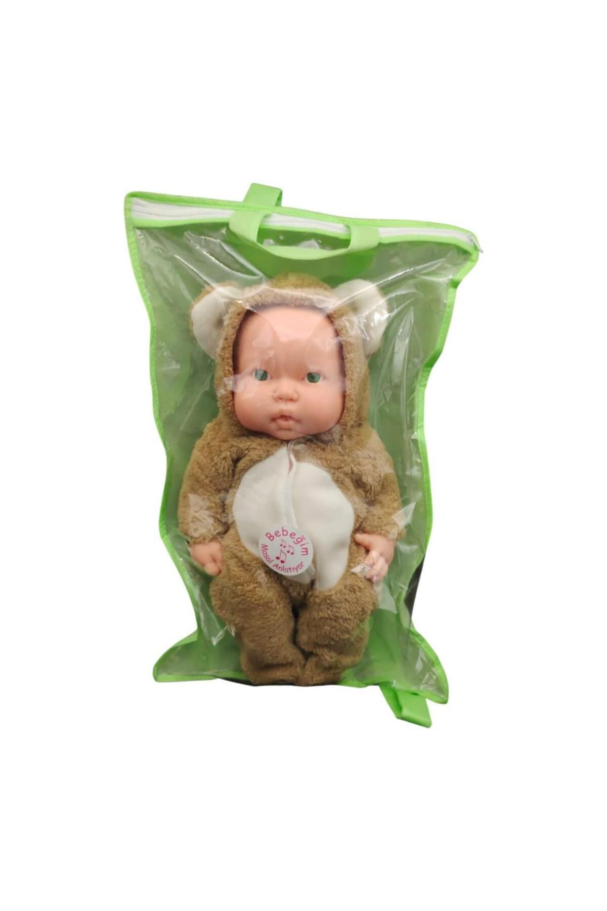 Oyuncak Ayı Kostümlü Masal Anlatan Tombul Bebek KAHVERENGİ 662294