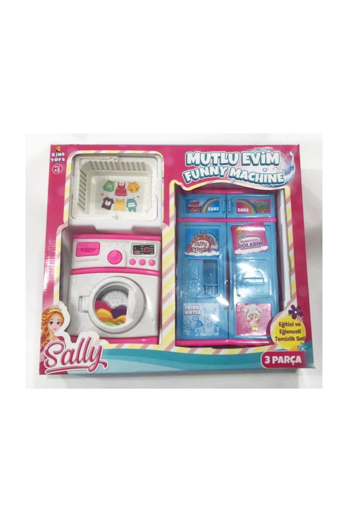 Just Cheap Store Oyuncak Beyaz Eşya Seti 34X30 Cm