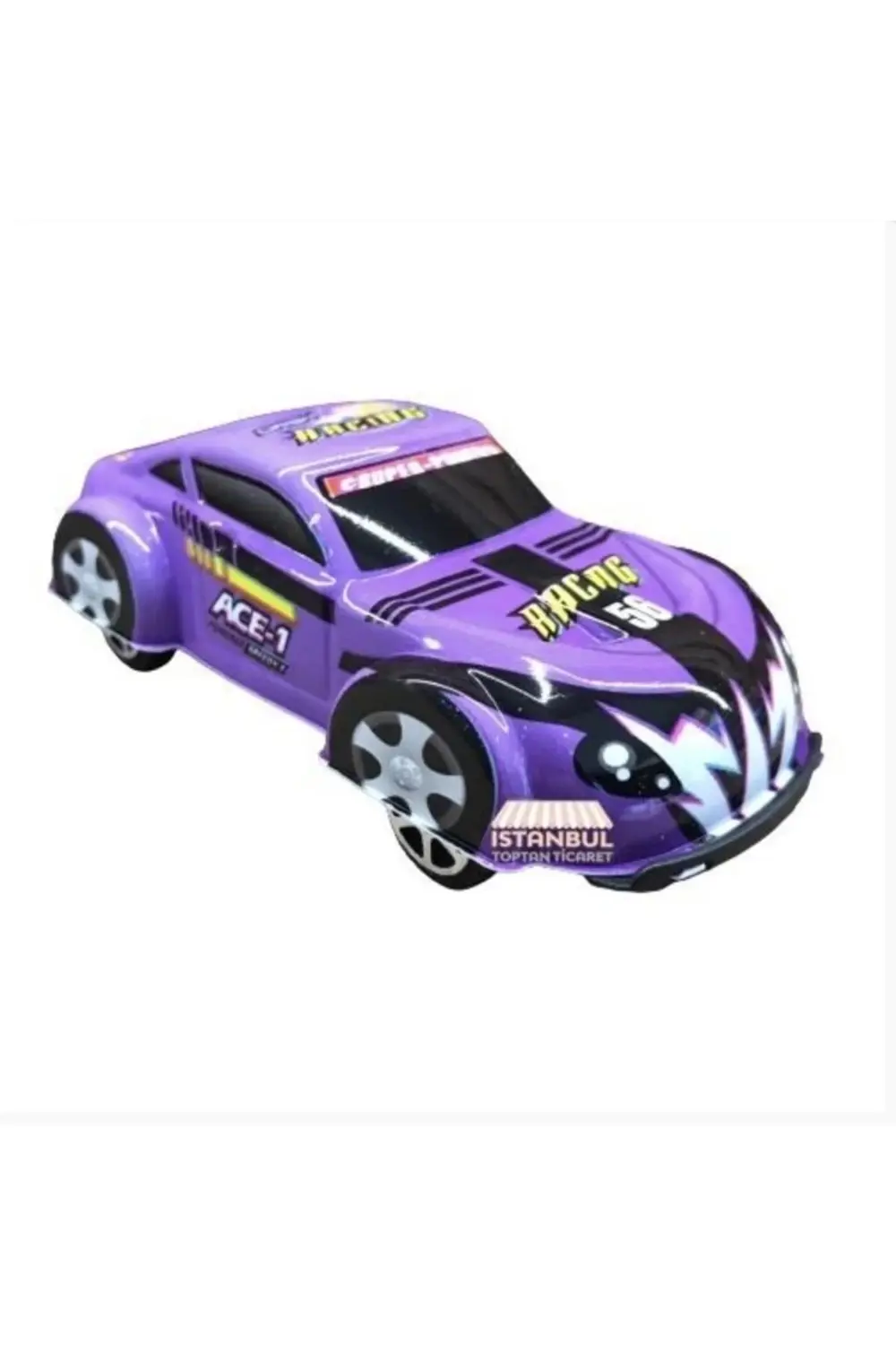 Oyuncak Çek Bırak Araba Plastik Renkli Oyuncak Araba 4 Adet