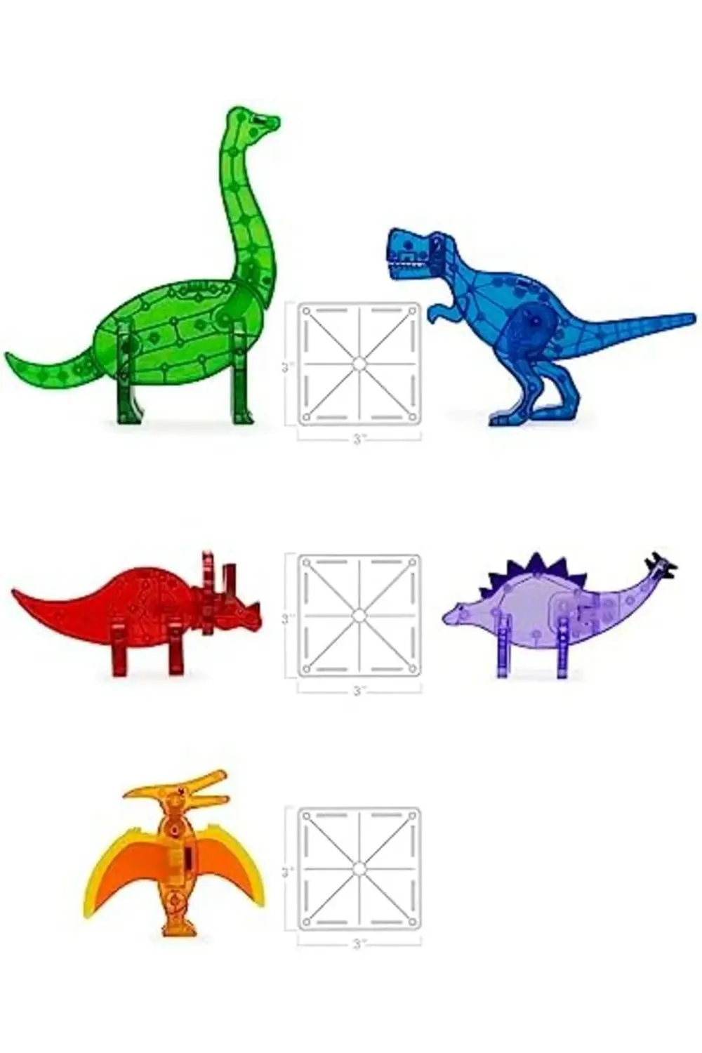 Oyuncak Dinozorlar, 5 Parça,, Ayakkabısı 1185222