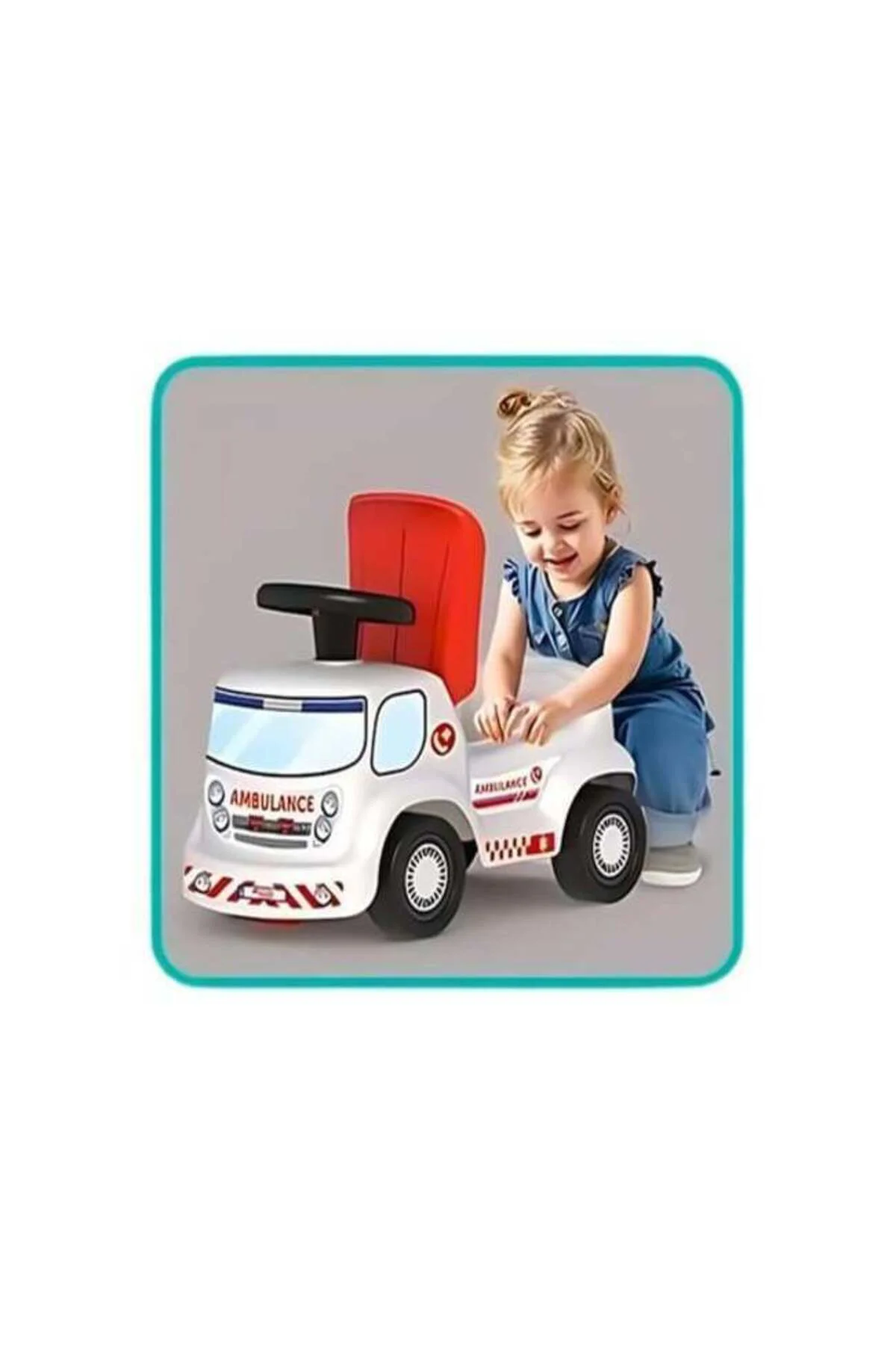 Oyuncak Go Hero Ambulans İlk Adım Arabası 04036 Oyuncak Go Hero Ambulans İlk Adım Arabası 04036