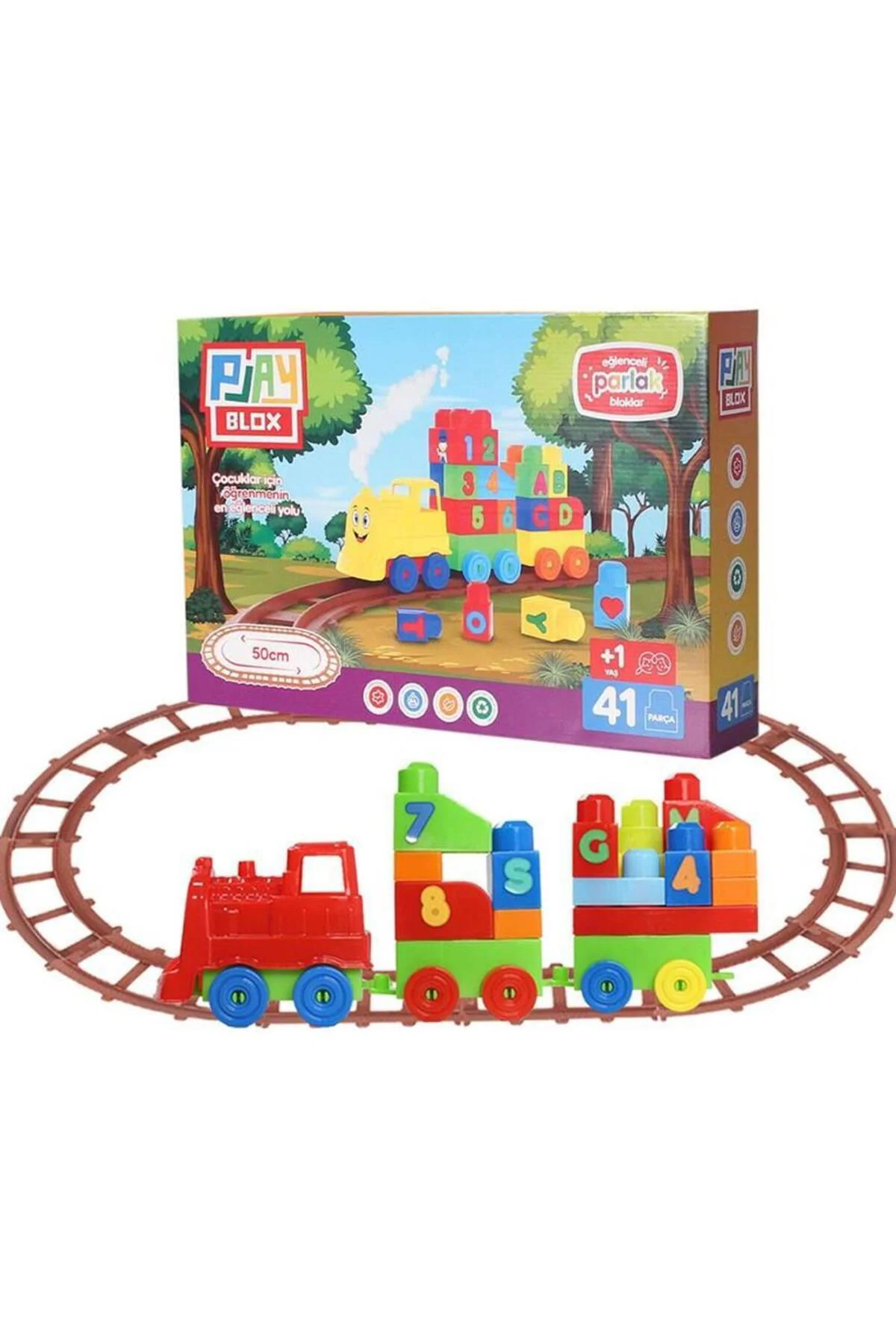 Oyuncak lkayblox Tren Seti 41 Parça 2403