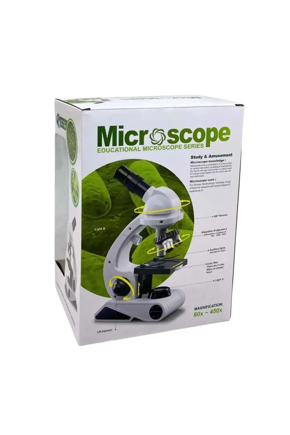 Oyuncak Pilli Mikroskop Seti C2129