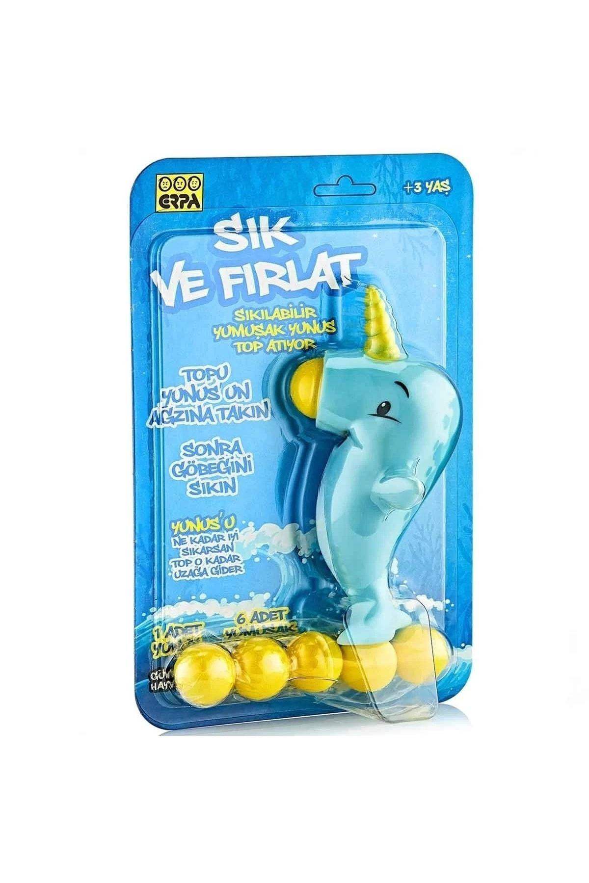 Oyuncak Store Oyuncak Sık Ve Fırlat Yunus Top Oyunu