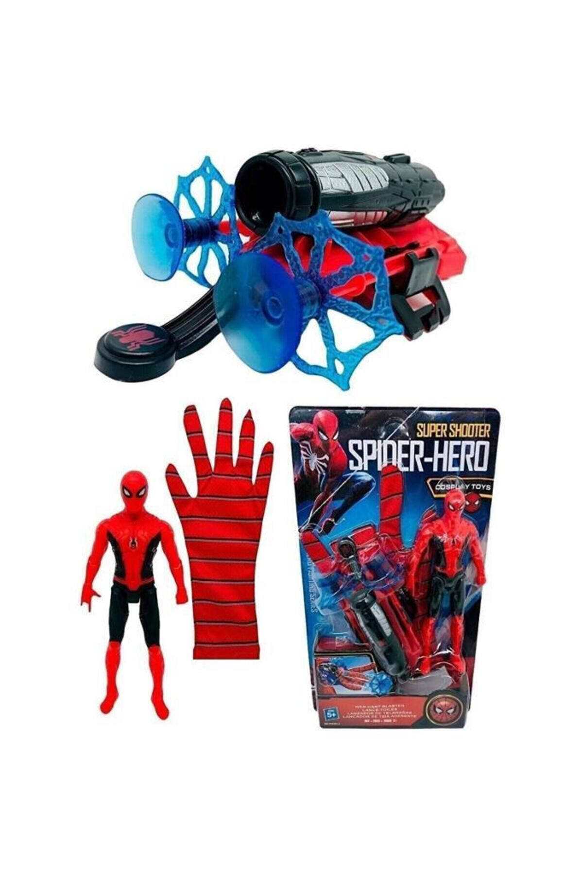 Ethem Oyuncak Spiderman Figür Ağ Atan Eldiven Yk5991-7P W13, Spiderman