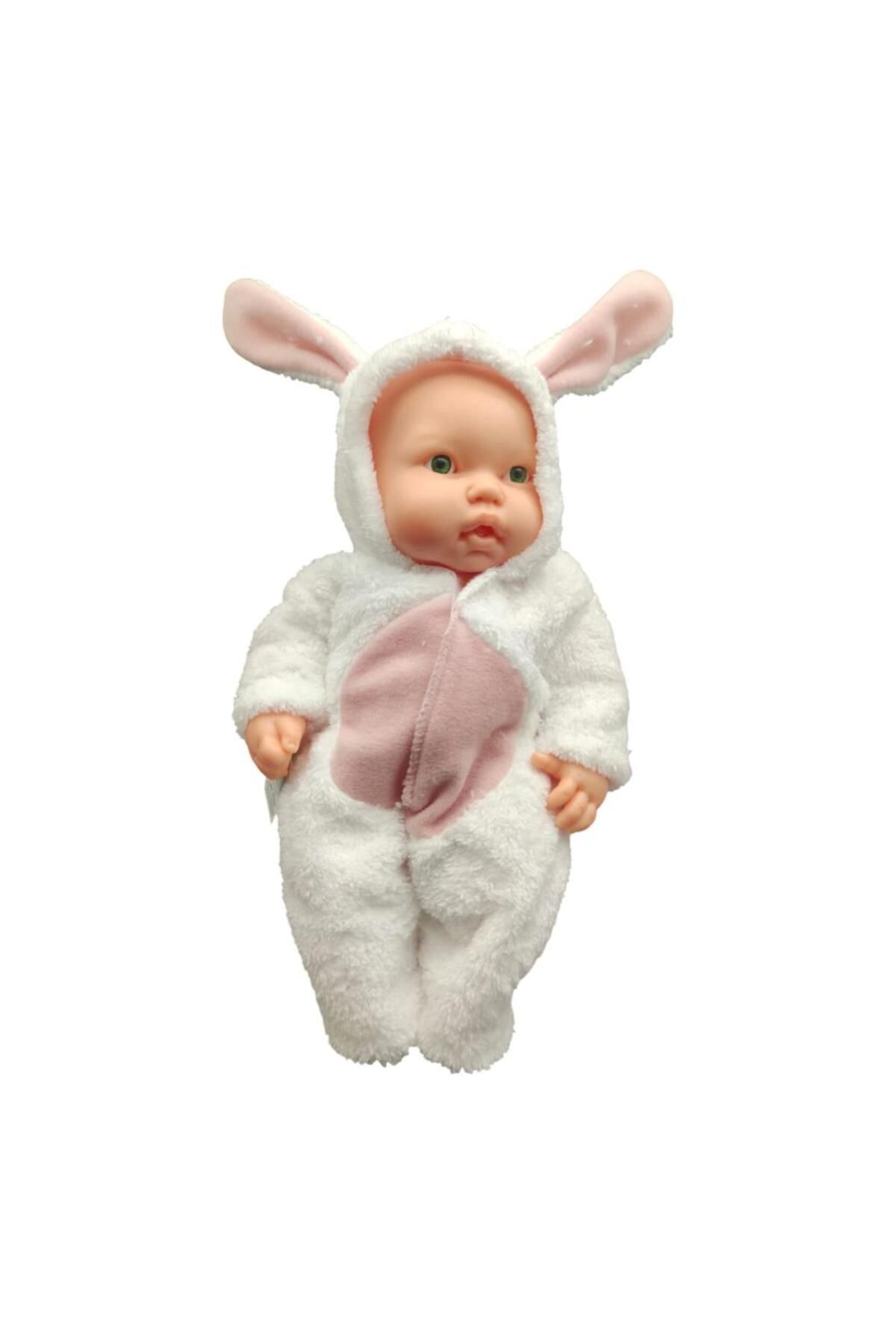 Oyuncak Tavşan Kostümlü Masal Anlatan Tombul Bebek BEYAZ 662300