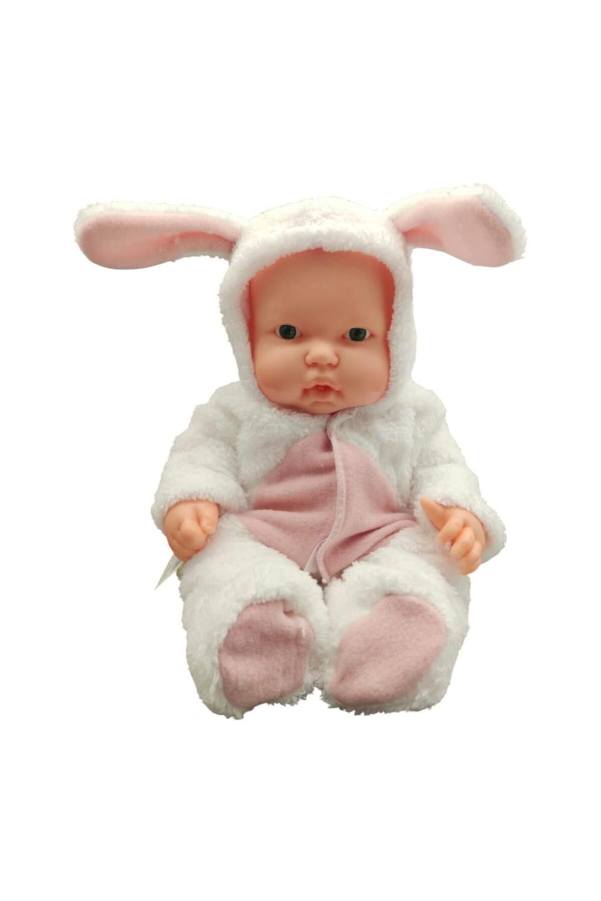 Oyuncak Tavşan Kostümlü Masal Anlatan Tombul Bebek BEYAZ 662300