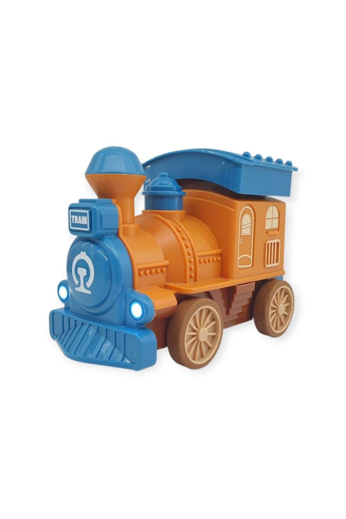 Nezade Store Oyuncak Tren İşıklı Sesli Bas Gitsin 14Cm - Mavi - 8068A