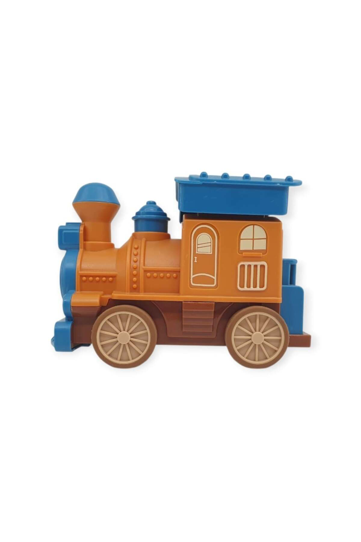 Nezade Store Oyuncak Tren İşıklı Sesli Bas Gitsin 14Cm - Mavi - 8068A