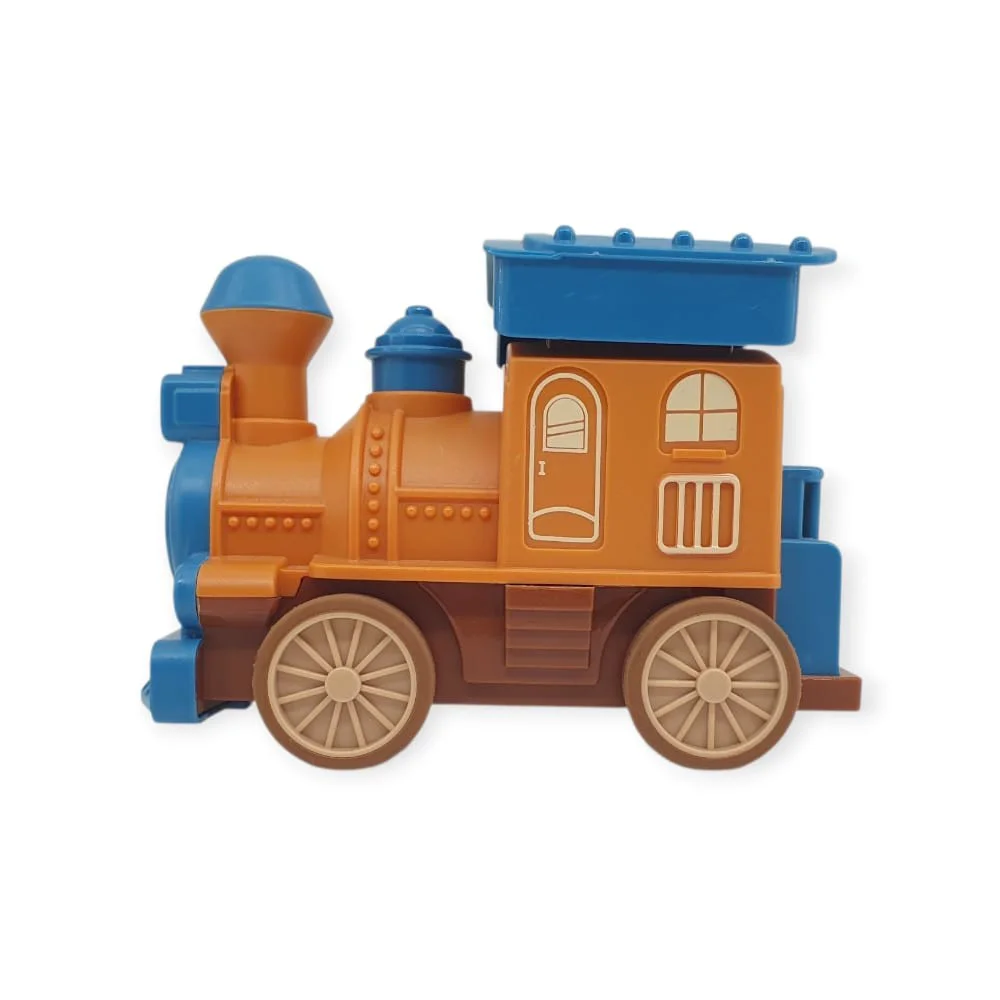 Oyuncak Tren Işıklı Sesli Bas Gitsin 14cm - Mİ - 8068A - 1 ADET