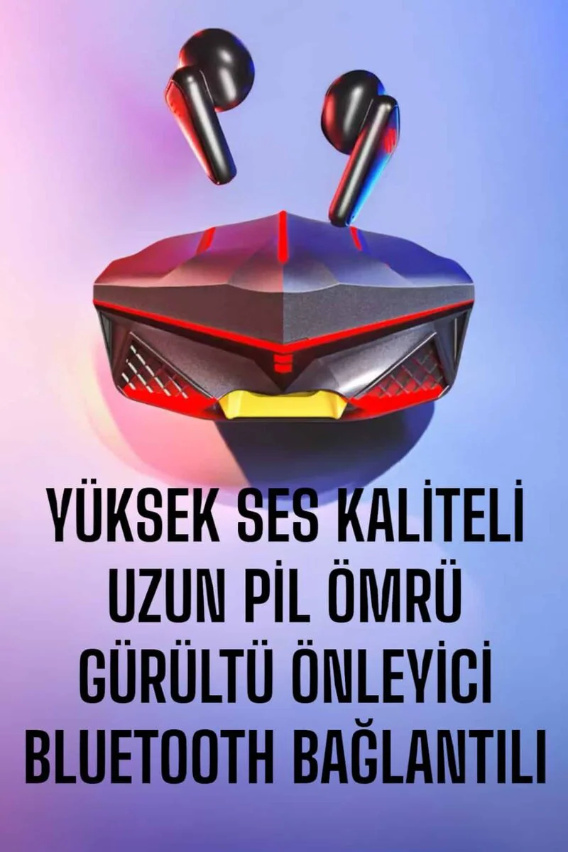Oyuncu Kulaklığı: 45ms Gecikmeli, 3D Ses ve Gürültü Önleyici Bluetooth Kulaklık