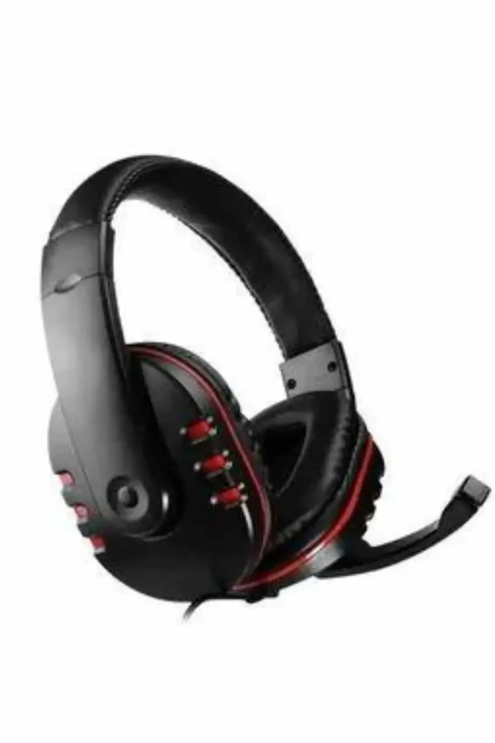 Oyuncu Kulaklığı Kulak Üstü Kablolu Stereo Mikrofonlu Yumuşak Kul