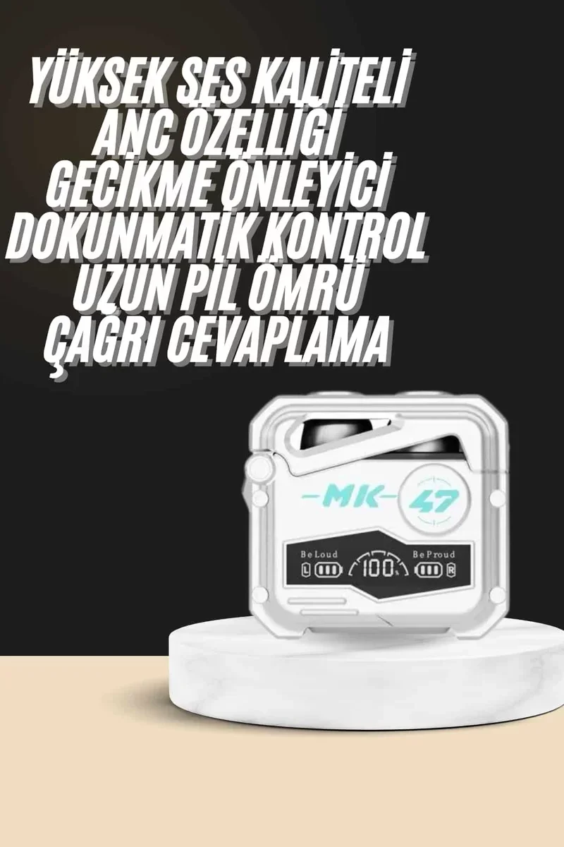 Oyuncu Kulaklığı Yeni Mekanik Kablosuz Kulaklık İos Android Uyumlu Yeni Nesil