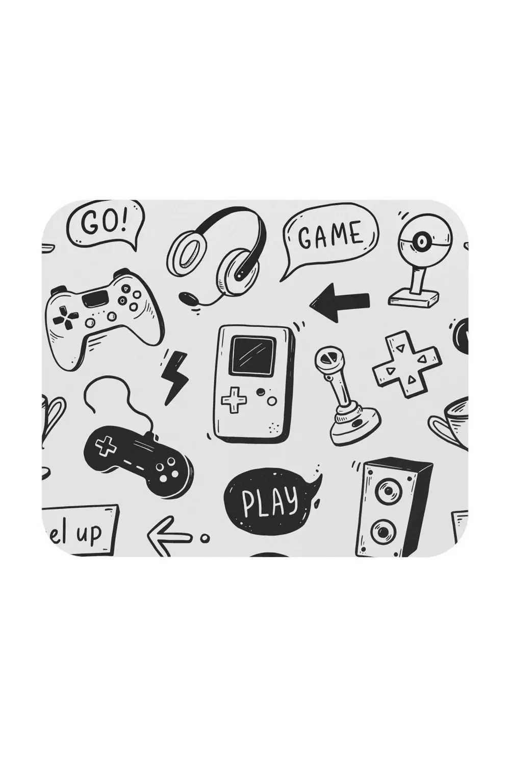 Oyuncu Mouse Pad Gamer, 23x19 cm, Kaymaz Taban, Ev, Ofis ve Oyun