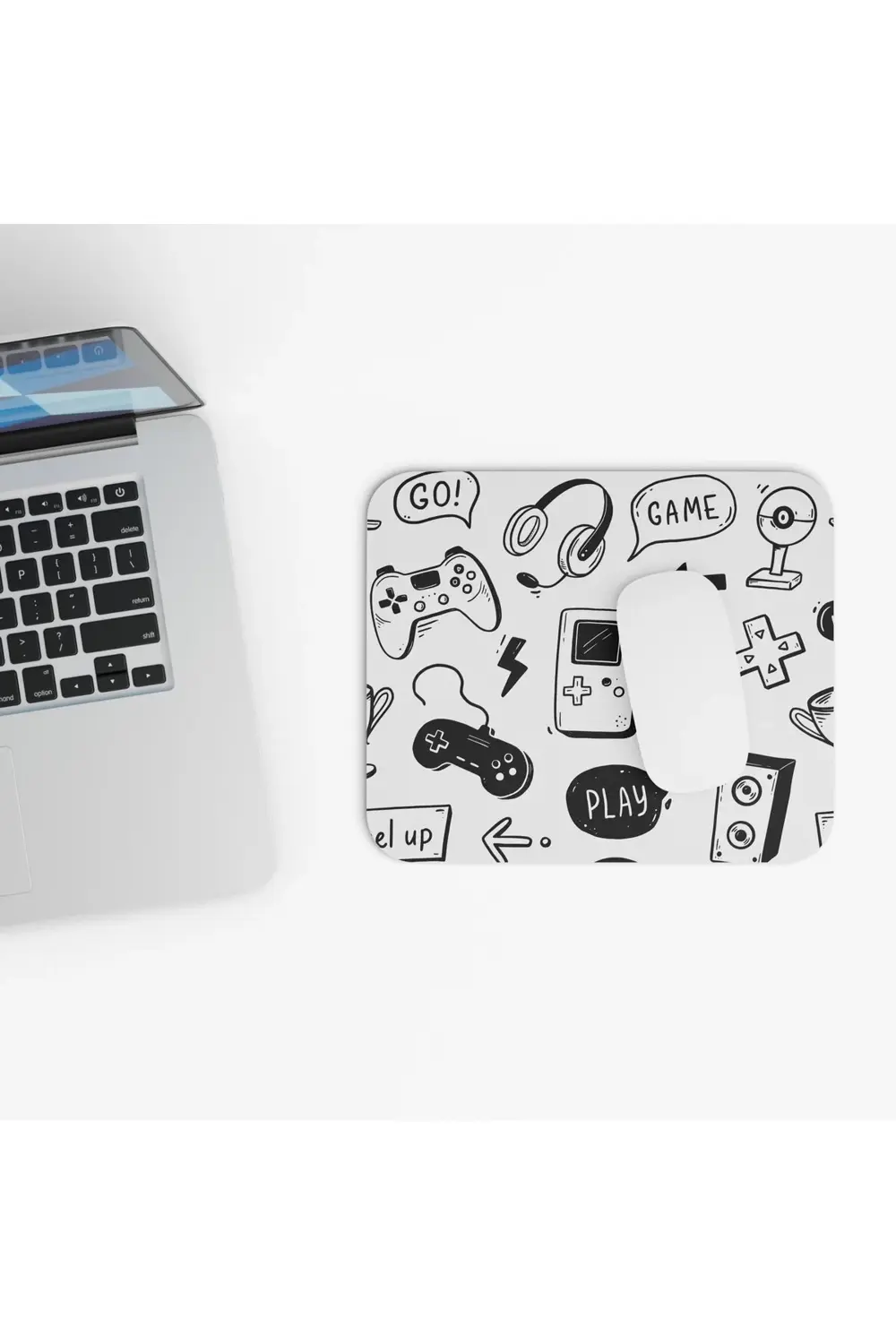 Oyuncu Mouse Pad Gamer, 23x19 cm, Kaymaz Taban, Ev, Ofis ve Oyun